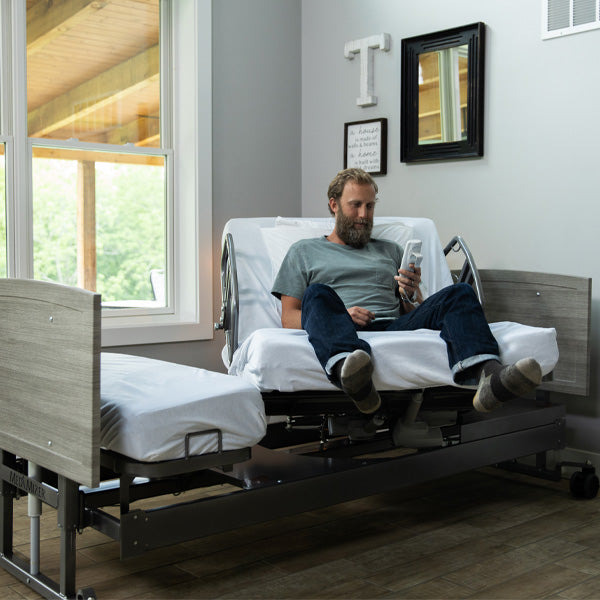 Med-Mizer ActiveCare Pivot Lay to Sit and Stand Adjustable Bed