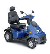 Afikim Afiscooter S4 Heavy Duty 4 Wheel Mobility Scooter Blue
