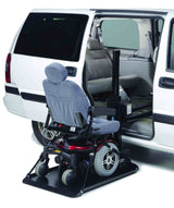 Plateforme élévatrice automatique pour scooter ou fauteuil roulant électrique Harmar AL690 à porte latérale