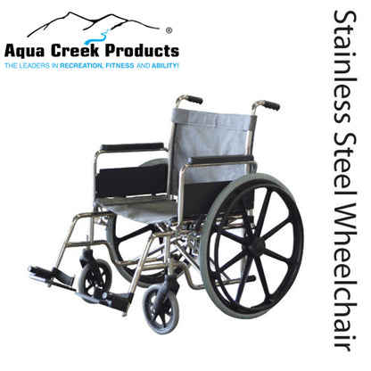 Aquatic Pool Wheelchair - Stainless Steel