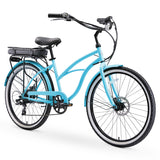 sixthreezero Around the Block Women's 26" 500W 7 Speed
