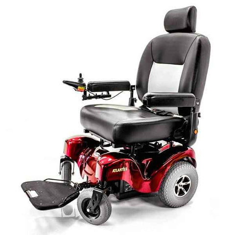 Merits Atlantis P7102 Rear Wheel Drive Heavy Duty Electric Power Wheelchair