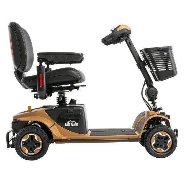 Pride  BA140 BAJA Bandit 4-Wheel  Travel Mobility Scooter