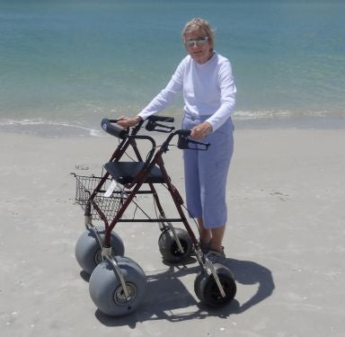 Déambulateur de plage en aluminium DeBug