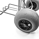 Challenger Mobility Folding Beach Cart with Large Balloon Wheels Open Box Return