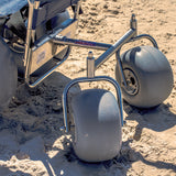 Silla de ruedas de playa de acero inoxidable DeBug