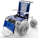 Silla de ruedas de playa de acero inoxidable DeBug