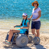 Silla de ruedas de playa de acero inoxidable DeBug