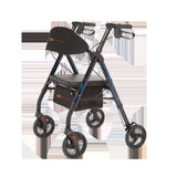 Rhythm Healthcare Royal Deluxe 812U Universal Aluminum 4 Wheel Rollator with Universal Height Adjustment