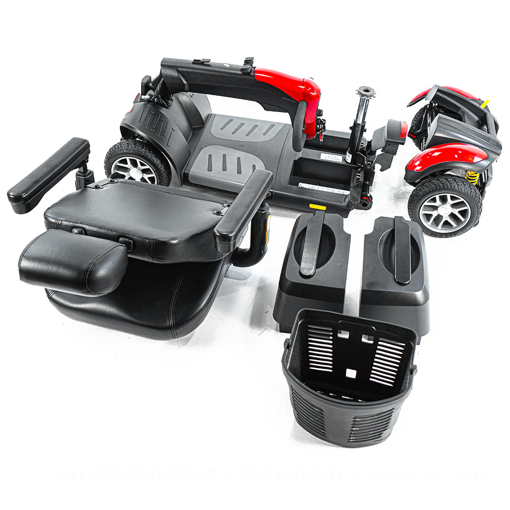 Golden Buzzaround LX GB149 Luxury 4 Wheel Travel Mobility Scooter