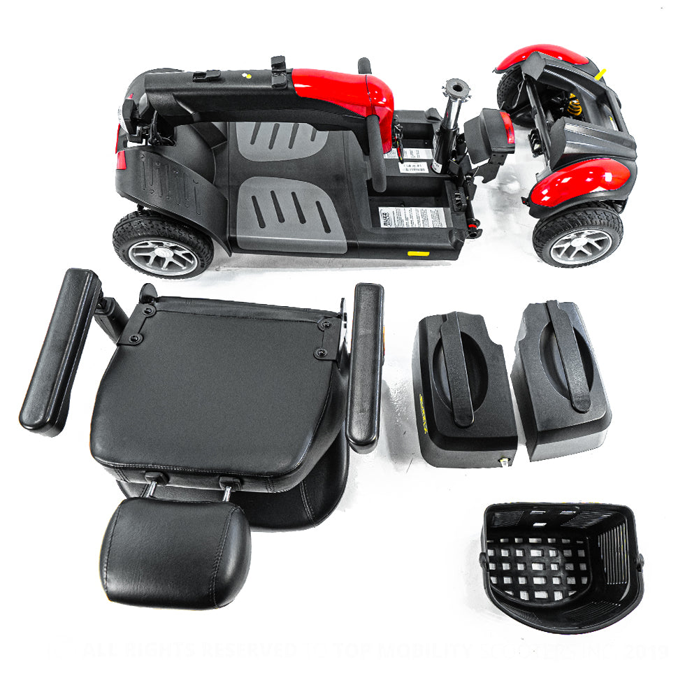 Golden Buzzaround LX GB149 Luxury 4 Wheel Travel Mobility Scooter