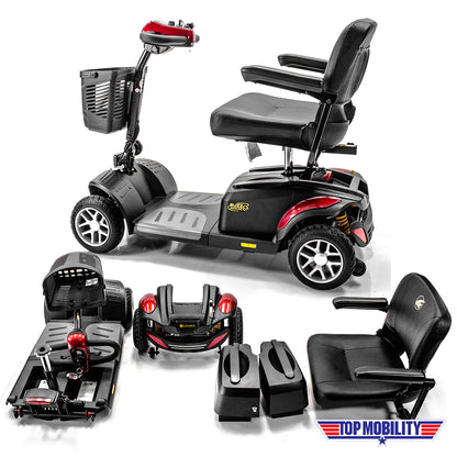 Golden Buzzaround EX GB148- 4 Wheel Travel Mobility Scooter
