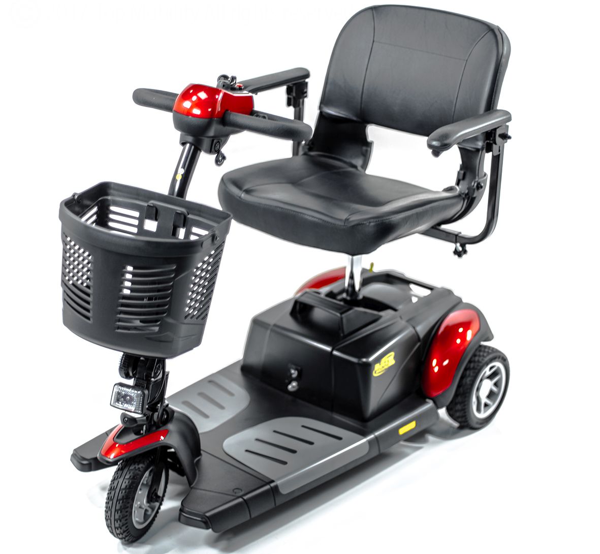 Golden GB121B-STD Standard Buzzaround XL 3 Wheel Travel Mobility Scooter