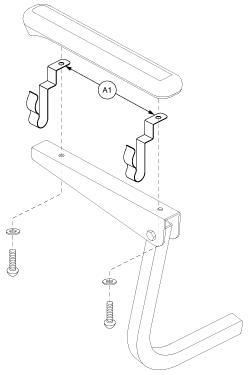 Pride Cane Clip Attachment