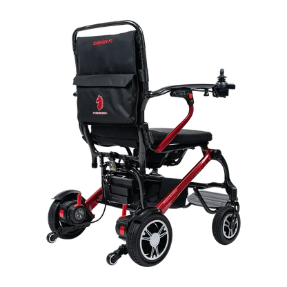 Fauteuil roulant électrique pliable et léger en fibre de carbone Pride Jazzy Carbon