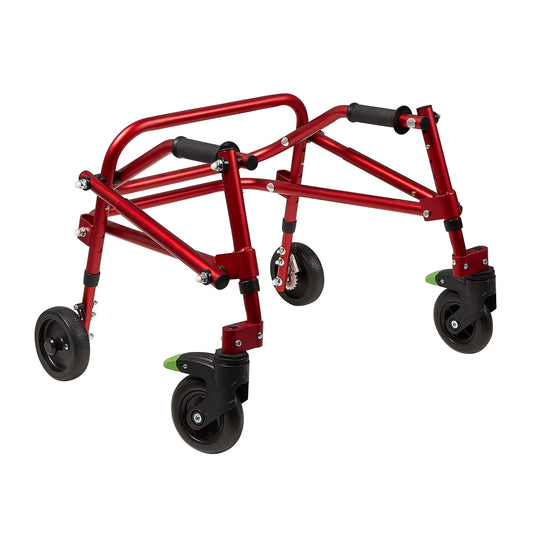 Circle Specialty Klip 4W Standard Gait Trainer Red X-Small (CS-KP410)