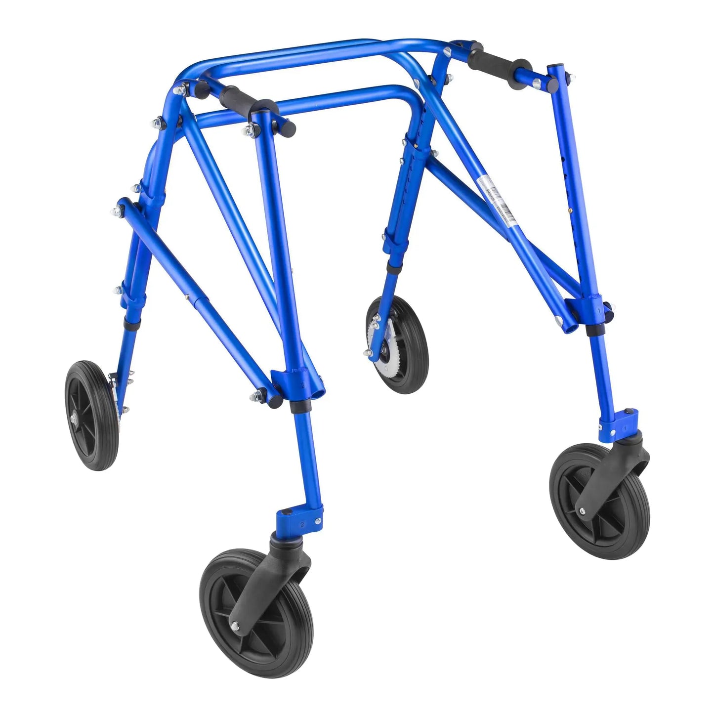 Circle Specialty Klip 4W Standard Gait Trainer 8" Wheels Blue Large 16" (CS-KP438)