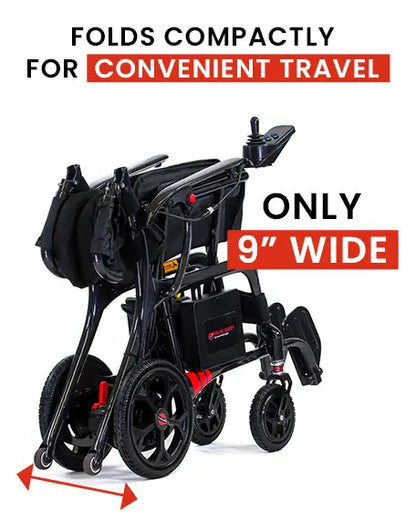 Travel Buggy Aerolux Carbon Fiber Travel Power Wheelchair