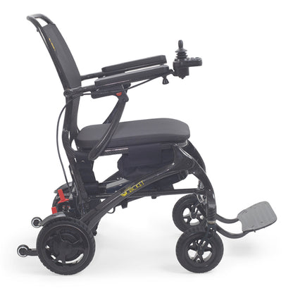 Golden Cricket Lightweight Carbon Fiber Folding Power Wheelchair