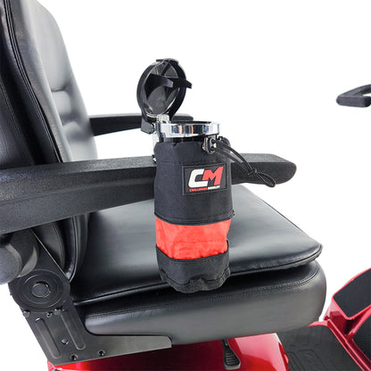 Challenger Mobility Ashtray and Cupholder Duo