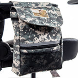Bolsa de reposabrazos grande de lujo patriótica