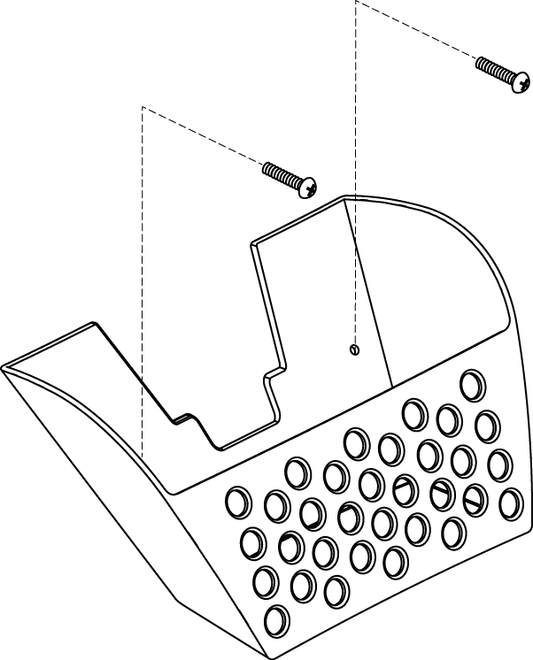 Pride Go Go Sport - BASKET ASSY BLACK PLASTIC FRONT DECK