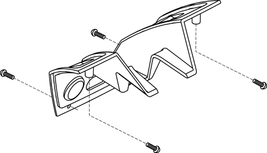 Pride Go Go Sport - SHROUD ASSY FRONT SHIELD BLACK TEXTURED
