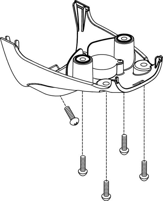 Pride Go Go Sport - SHROUD ASSY CONSOLE BOTTOM
