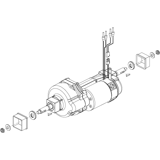 Pride - MOTOR ASSY MOTOR/BRAKE/TRANSAXLE