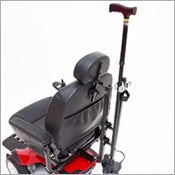 Pride Crutch & Cane Holder for Mobility Scooters and Power Wheelchairs