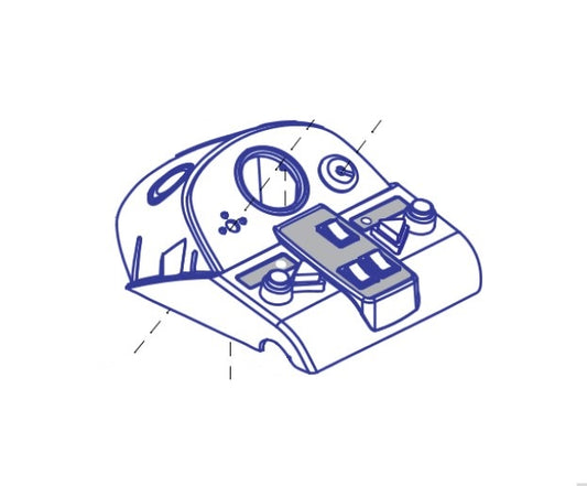 Pride - ECONOMY CONSOLE ASSEMBLY SCOOTER W/ AMBIENT VM