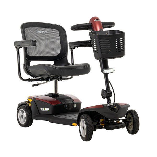 Pride S54LXLIT GoGo Endurance Li 4 Wheel Travel Mobility Scooter