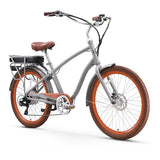 Bicicleta eléctrica EVRYjourney de 26" para hombre, 500 W, 7 velocidades