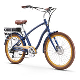 Bicicleta eléctrica EVRYjourney de 26" para hombre, 500 W, 7 velocidades