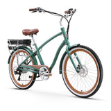 Bicicleta eléctrica EVRYjourney de 26" para hombre, 500 W, 7 velocidades