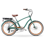 Bicicleta eléctrica EVRYjourney de 26" para hombre, 500 W, 7 velocidades