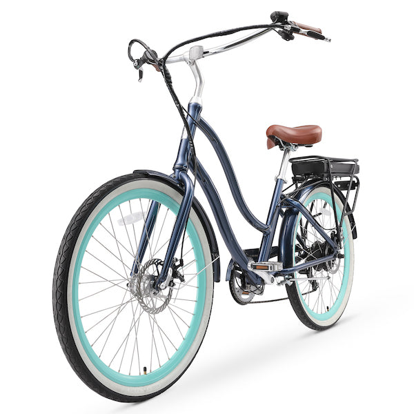 Sixthreezero EVRYjourney Vélo pour femme 26 pouces 500 W 7 vitesses