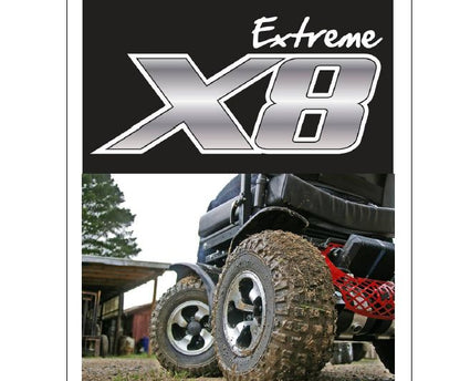 Extreme X8 All Terrain 4x4 Power Wheelchair