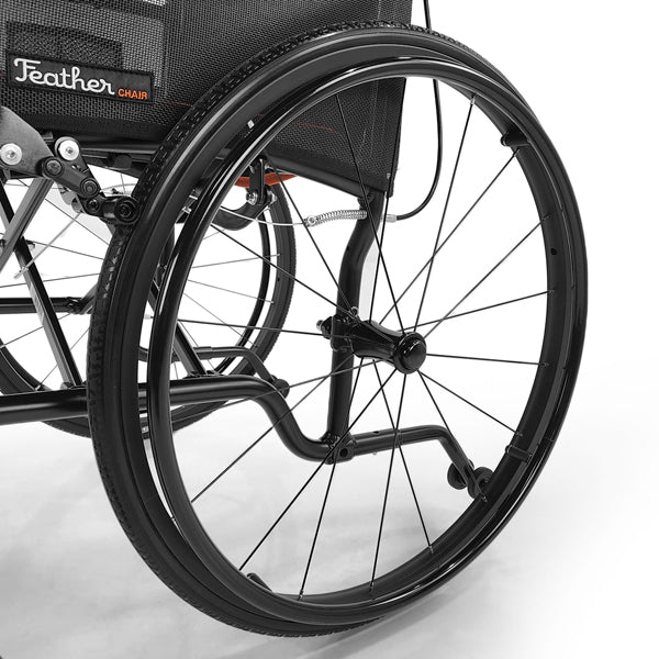 Feather Wheelchair- Only weights 13.5 lbs without wheels!