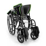 Silla de ruedas Feather Heavy Duty XL (¡Solo 16 libras sin ruedas, capacidad de peso de 450 libras!)
