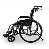 Silla de ruedas Feather Heavy Duty XL (¡Solo 16 libras sin ruedas, capacidad de peso de 450 libras!)