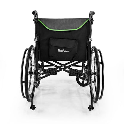 Feather Heavy Duty Wheelchair (Only 15 lbs. with wheels removed!)