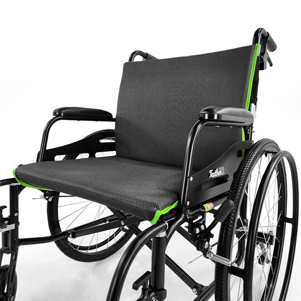 Feather Heavy Duty Wheelchair (Only 15 lbs. with wheels removed!)