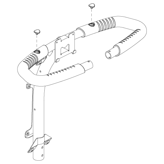 Pride - TILLER ASSY DELTA