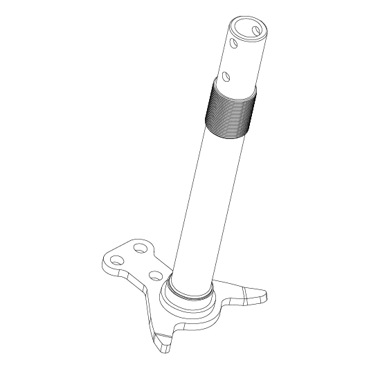 Pride - FRAME ASSY STEERING STEM 4 WHEEL
