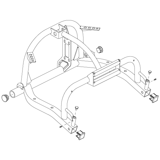 Pride - FRAME ASSY REAR