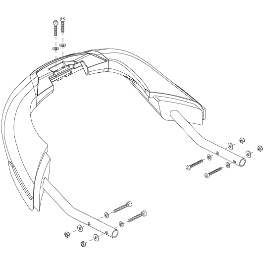 Pride - BUMPER ASSY FRONT COMPLETE