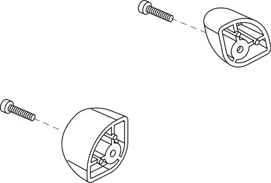 Pride Go Go Sport - BUMPER ASSY FRONT BLACK