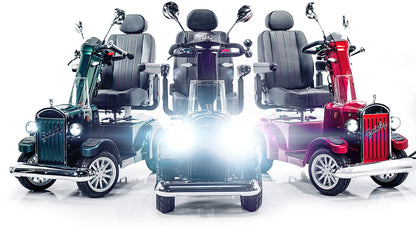 Vintage Mobility® Gatsby-X -Heavy Duty 4-Wheel Recreational Mobility Scooter