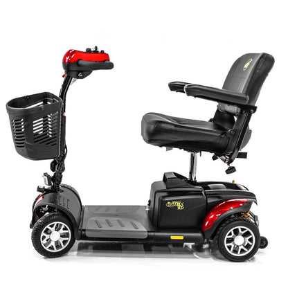 Golden GB124A-SHZ-Buzzaround XL 4 Wheel Heavy Duty Full Suspension Travel Mobility Scooter